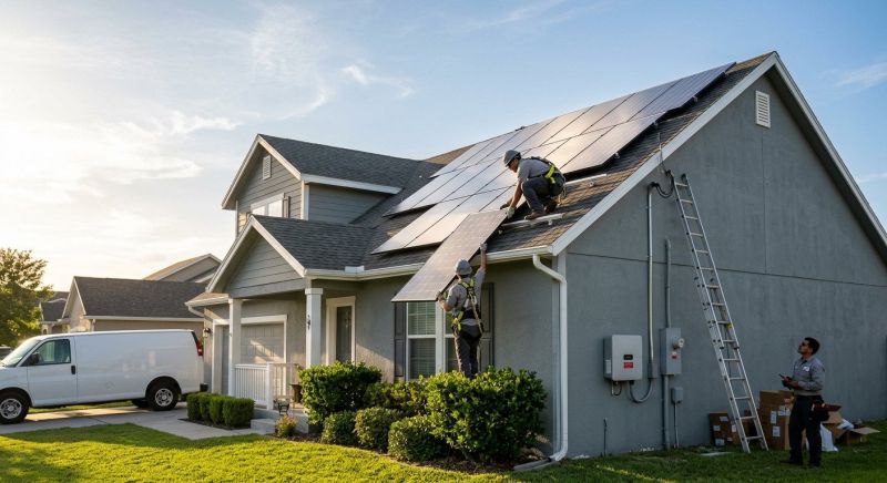 Solar Generator Installation in Roswell, GA