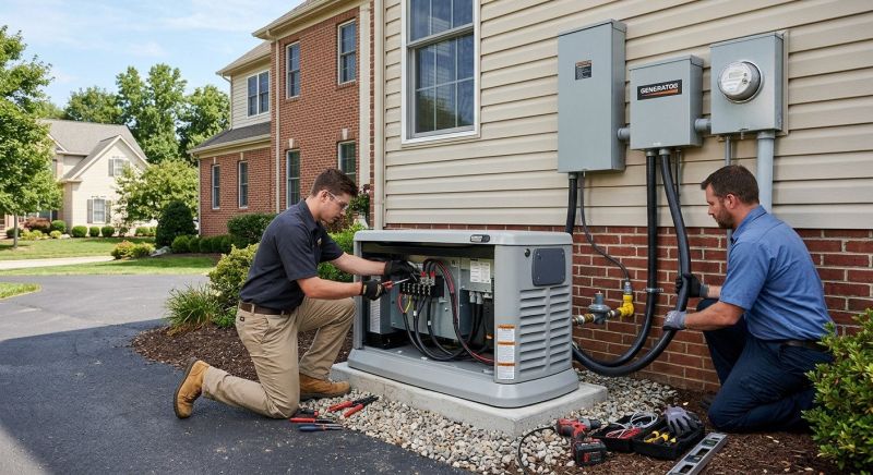Backup Generator Installation in Roswell, GA